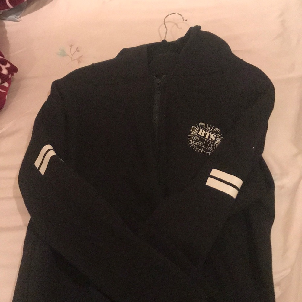 BTS zip up jacket